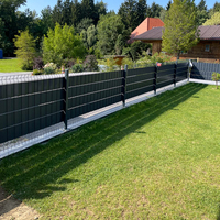 Cinta de PVC para valla de privacidad, rollo de PVC para patio y Rancho Sichtschutzstreifen, 19cm x 35m