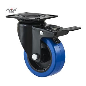 Guangdong Hersteller AUGUS Single Ball Bearing <span class=keywords><strong>Caster</strong></span> Wheels Mittelschwere Rad rollen - Product Image 3