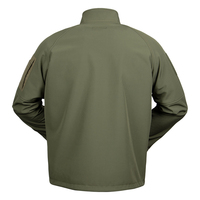 Veste tactique d'extérieur en softshell coupe-vent, imperméable, respirante, antistatique, en polyester camouflage unisexe