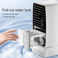 Mini refroidisseur d'air par évaporation (refroidissement et chauffage) Capacité d'eau de 450ml
