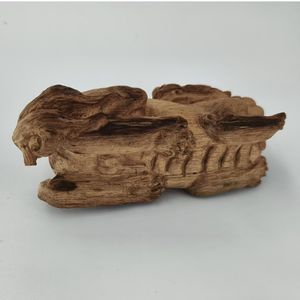 Wild Agarwood Feng Shui Carving-Draak Nakomelingen Heilig Beest - Product Image 4