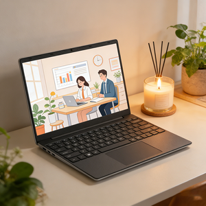 Ordinateur portable AI 14 / 15,6 pouces Intel Ultra 7 2.8K OLED, longue autonomie, compatible Copilot+, idéal pour les professionnels et les administrations - Product Image 1