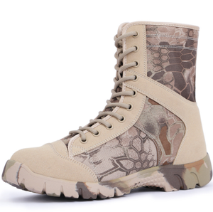 Bottes en toile imperméables légères noires camouflage désert personnalisées DFC1112 pour la vente en gros - Product Image 6