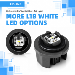 Ampoule de feu arrière LED blanche L1B L15-022 480LM 2 broches PGJ18.5d-29 Remplacement de feu arrière pour Toyota Hilux - Product Image 1