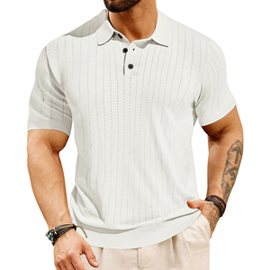 OEM Özel Üretim Erkek Düz Kırışmaz Tüylenmez Kısa Kollu Regular <span class=keywords><strong>Fit</strong></span> Örme Günlük Tişört - Product Image 1