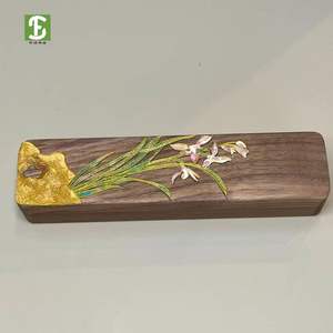 תיבת תכשיטים אישית Cloisonne-מארז עץ בעבודת יד - Product Image 4