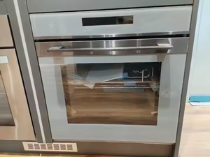 Lò nướng điện Tích hợp 24 "60cm, điều khiển cảm ứng, kính màu xám 2.5 feet khối 72L Lò nướng tường - Product Image 2