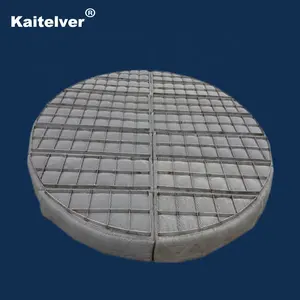 Metal galvanized wire mesh mist eliminator and air oil separator filter demister pad for tower internal