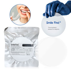 Smile Find Materiale Ortodontico Multiuso per Igiene Orale, Foglio Trasparente Rotondo 125 TPU PETG per Apparecchi Dentali - Product Image 1