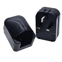 Adaptateur de voyage Bosslyn SCP3 Schuko vers prise britannique 3 broches 13A 250V en ABS pour usage commercial
