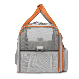 Özel Logo açık seyahat katlanabilir yumuşak evcil hayvan taşıyıcı çanta taşınabilir evcil hayvan malzemeleri taşıyıcı fabrika yapımı - Product Image 3