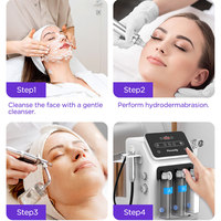 Hydra cost faciales máquina para la venta/Jet hidro-dermoabrasión cara máquina de limpieza profunda