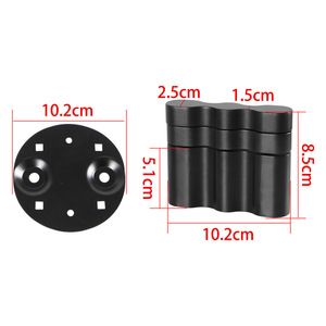 Support de montage de réservoir de carburant pour moto, en alliage d'aluminium noir OC-1100-BK avec matériel pour la modernisation et la mise à niveau - Product Image 4