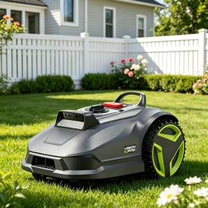 Nouveau modèle 2026 <span class=keywords><strong>Tondeuse</strong></span> robotisée autotractée sans bordure visuelle 4050, recharge automatique, coupe-herbe intelligent, largeur de coupe 180 mm - Product Image 3