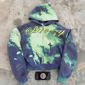 Sweat-shirts à capuche pour hommes de haute qualité, dernier design, sublimation, basiques, 100% coton, respirant, streetwear, décontracté, hiver - Product Image 1