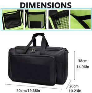 Sac de sport et de voyage pour hommes, personnalisé, imperméable, portable, avec compartiment à chaussures, vente en gros - Product Image 5