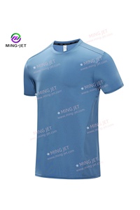 Shorts de sport à séchage rapide pour hommes, vêtements de sport respirants, short de sport de football, t-shirt à manches courtes - Product Image 2