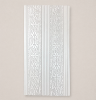 Banruo Modern PS 3D Waterdichte Bloemmotief Decoratieve Wandpaneel voor Woonkamer Binnenwanddecoratie