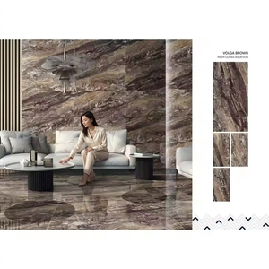 Vistaar Golden Portoro 600x1200mm Luxury Marble Look Glazed Porcelain Floor <b>Tiles</b> - Product Image 5