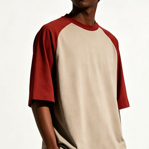 Camiseta de hombre <span class=keywords><strong>Fere</strong></span> Relaxed Drop Shoulder con estampado de letras a juego en la parte delantera y trasera, de algodón, con gráfico ESS, estilo urbano, con logo ODMt bajo. - Product Image 3