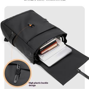 Custom Lightweight Men's Casual <b>Backpack</b> <b>Waterproof</b> Oxford Closure Large Capacity Commuting Students Business Usebackp - Product Image 4