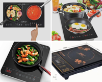 Plaque de cuisson en verre trempé en céramique noir, pas cher, 4mm, 6mm, résistant au feu, plaque électrique, plaque de panneau pour cuisinière à induction p