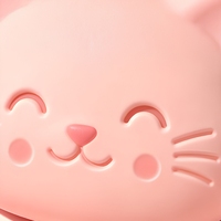 Jouet anti-stress en PU en forme de chat, à presser, à récupération lente, avec poudre dorée, 14 pièces unisexe pour fêtes