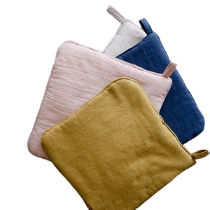Mehrfarbiger Baumwoll-Leinen ofen Hitze beständige Tischmatten-Topf-Hot-Pads für die Küche - Product Image 1