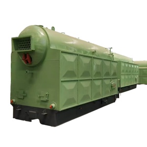 Chaudière à eau chaude horizontale à grande capacité, à combustible combustible, pour usage industriel, à circulation naturelle, haute efficacité, économe en énergie, avec surveillance à distance - Product Image 4