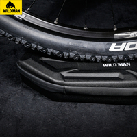 WILDMAN XT4 Pochette de vélo imperméable personnalisable avec logo, sac triangulaire rigide en EVA pour tube supérieur de vélo de route et vélo électrique