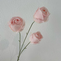 Bouquet de fleurs artificielles haut de gamme en soie, idéal pour les fiançailles, centres de table et décorations de salle de mariage