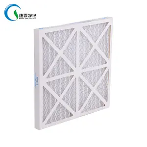 Manufacturer Paper frame pleated Merv 8 11 13 14 15 air filter 16x20x1/ac furnace filter