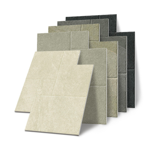 Carreaux de porcelaine imitation pierre calcaire à motif français, aspect antique rustique, tailles variées, pour sols intérieurs, extérieurs, patios et jardins - Product Image 1