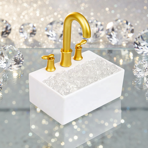 Fontana da Tavolo per Casa e Ufficio, Decorazione da Interno con Cascata, Luce LED e Pietra - Product Image 1