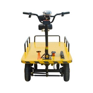 <span class=keywords><strong>Carrello</strong></span> Elettrico Mobile da Magazzino <span class=keywords><strong>con</strong></span> Capacità di Carico 1000-2500 kg, Piattaforma di Trasporto <span class=keywords><strong>con</strong></span> Ringhiera - Product Image 2