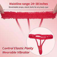 Tragbarer Slip-Vibrator für Erwachsene mit 10 Modi, USB-Aufladung, Fernbedienung, Rosen-Vibratoren für Männer und Frauen zur sexuellen Stimulation