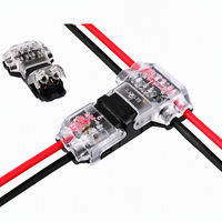 Connecteurs de câblage rapide sans dénudage de type I/T, bornes à sertir Scotch Lock pour bandes LED 22-18AWG et connecteurs audio de voiture