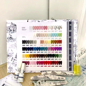 Kit de Gel UV pour Ongles, 60 Couleurs, Non Toxique, Séchage LED en 60s, Luxe, DIY, Spécial Salon de Manucure, Colle à Ongles de Haute Qualité, Présentoir - Product Image 1