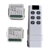 Module d'interrupteur intelligent Tuya Zigbee à intensité variable 1/2 voie avec télécommande via application