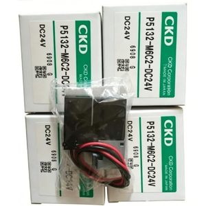 โซลินอยด์วาล์ว CKD รุ่น P5132-M6C2-Dc24V แรงดันไฟฟ้ากระแสตรง 24 โวลต์ วาล์วควบคุมสำหรับใช้งานในอุตสาหกรรม - Product Image 1