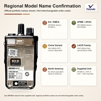 Radio portable DMR Motorola DP3661e d'origine, VHF 5W ou UHF 4W, 1000 canaux, IP68, WiFi, Bluetooth, GNSS pour la communication d'équipe