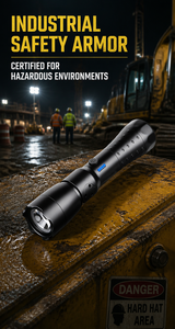 WOSEN CNEX ป้องกันการระเบิด 90 °   ไฟฉาย LED แบบหมุนได้ พร้อมฐานแม่เหล็ก ปลอดภัย สำหรับการตรวจสอบทางอุตสาหกรรม - Product Image 4