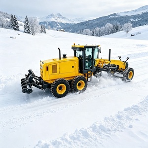 Niveleuse à moteur Cummins, transmission électrohydraulique, rotation de la planche de nivellement à 360 degrés, ripper arrière en option - Product Image 2