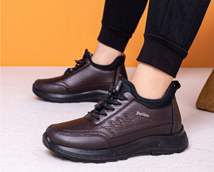 Stivali Invernali da <span class=keywords><strong>Uomo</strong></span> <span class=keywords><strong>con</strong></span> Suola in PU, Leggeri, Impermeabili, in Pelle, Foderati in Pelliccia, Caldi, per Neve e Attività all'Aperto - Product Image 6