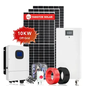 10kw Solar Power Energy System Complete Hybrid Set Full Package 3kw