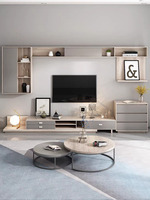 Meuble TV et Table Basse Scandinaves Rétractables Modernes Simples pour Salon (Vente en Gros)