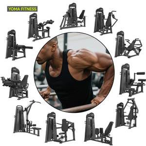 Équipement de musculation de style américain Machine robuste et stable pour la gymnastique industrielle en fer et l'entraînement musculaire des athlètes - Product Image 4