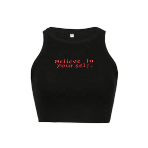 womens black wife beater
