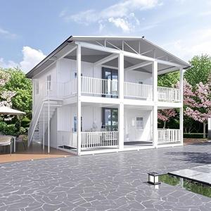 20ft sang trọng casas nhà Modular Tiny Home xách tay cà phê cửa hàng 2 tầng đúc sẵn container nhà nhà - Product Image 1