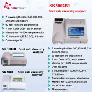 Ba-88a <strong>Biochemistry</strong> Blood Test Machine Semi <strong>Automated</strong> Clinical Chemistry <strong>Analyzer</strong> for Medical Laboratory Equipment - Product Image 3
